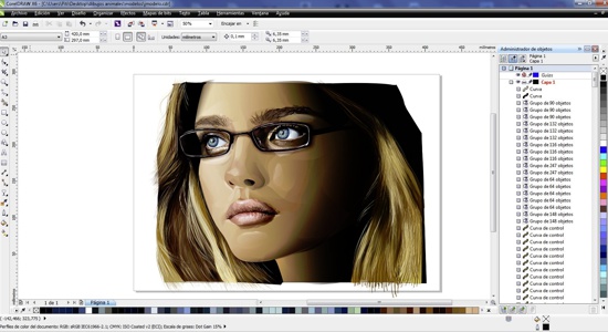 Piti Pintor y su trabajo con CorelDRAW