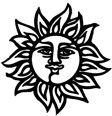 Practica vectorizacion sol retro