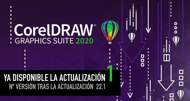Descarga la actualización 1 para CorelDRAW 2020