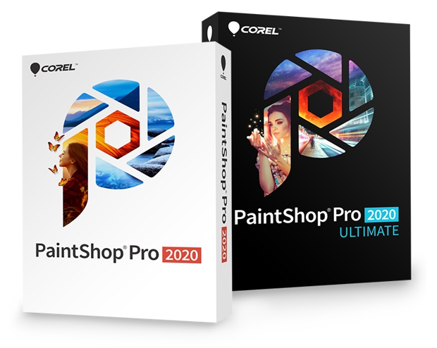 Cajas PaintShop Pro 2020