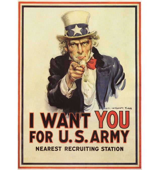 Poster de James Montgomery Flagg, 1917