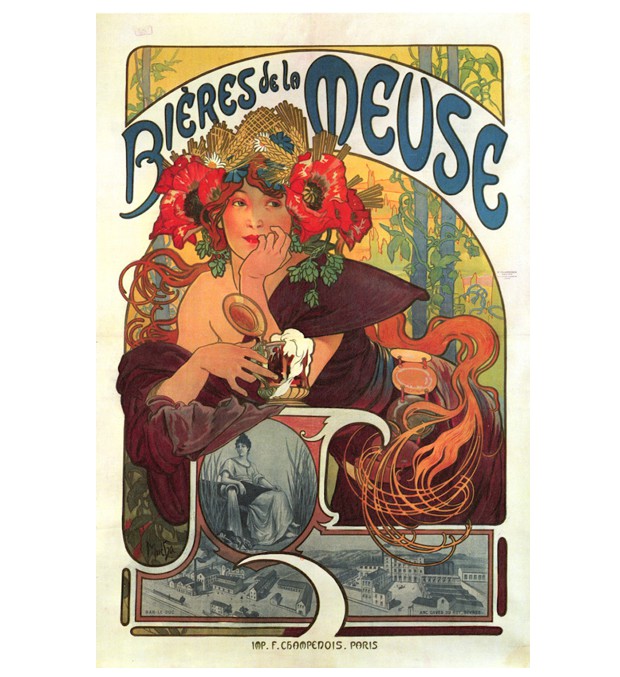 Poster de Alphonse Mucha, 1897