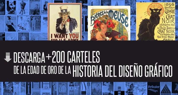 Descarga 200 carteles de la historia del diseño gráfico