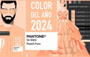 El color del año 2024 Pantone Peach Fuzz en CorelDRAW