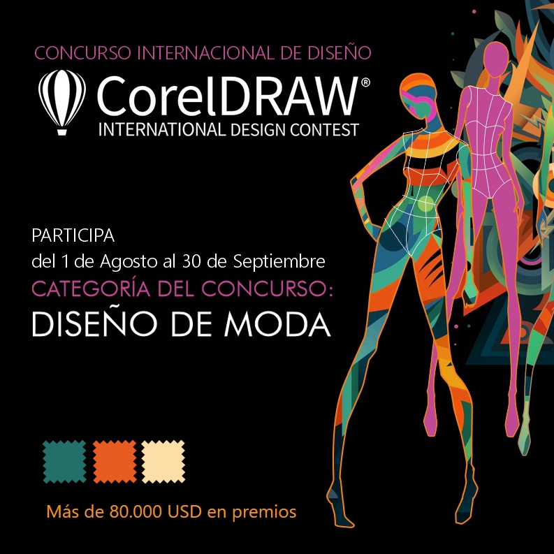 Categoria DISEÑO DE MODA del Concurso de CorelDRAW