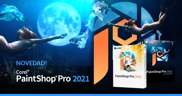Nuevo Corel PaintShop PRO 2021