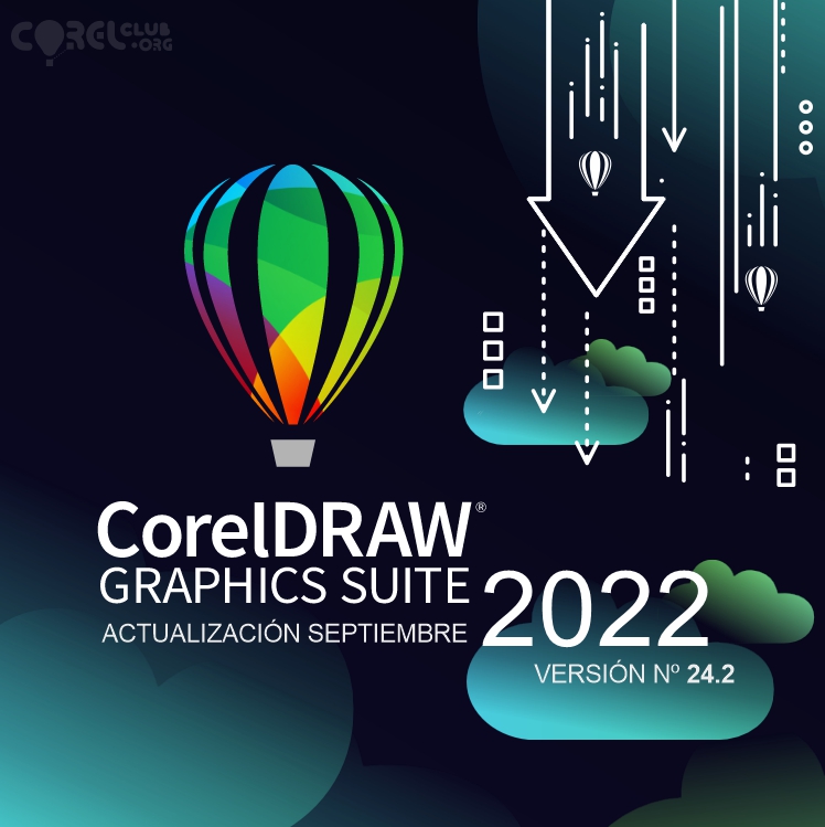 Descarga la actualización CorelDRAW 2022 - Version 24.2