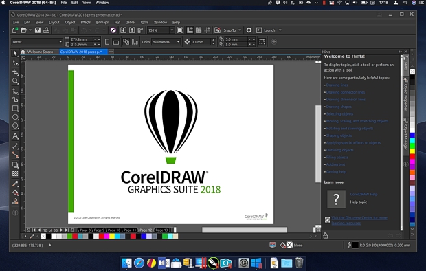 Ejecutando CorelDRAW en Mac gracias a Parallels