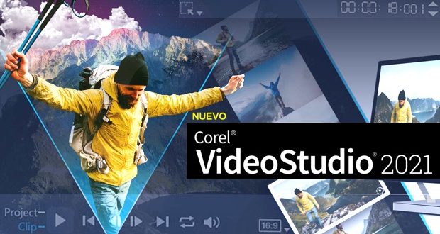 Corel VideoStudio 2021 , el software de edición de vídeo de Corel