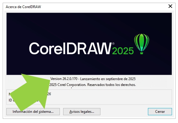 CorelDRAW 2025 versión 26.2