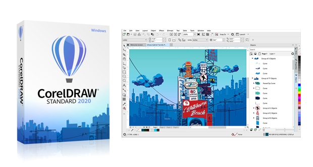 CorelDRAW STANDAR 2020