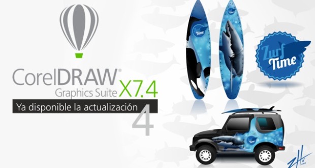 Actualización a CorelDRAW X7.4