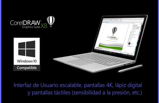 CorelDRAW Graphics Suite X8 está a la última