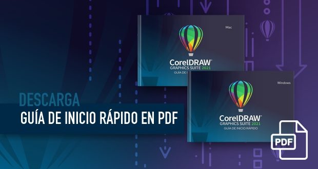 Descarga la Guía de Inicio Rápido de CorelDRAW 2021