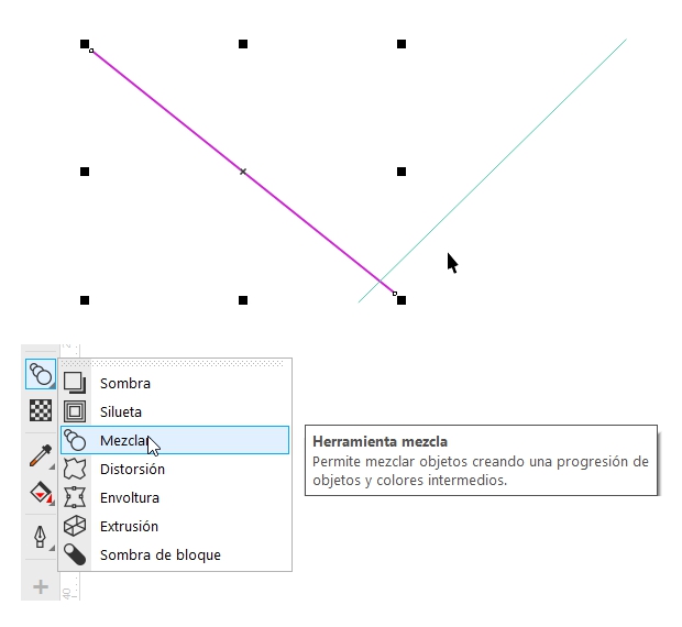 Tutorial fondo lineal en CorelDRAW