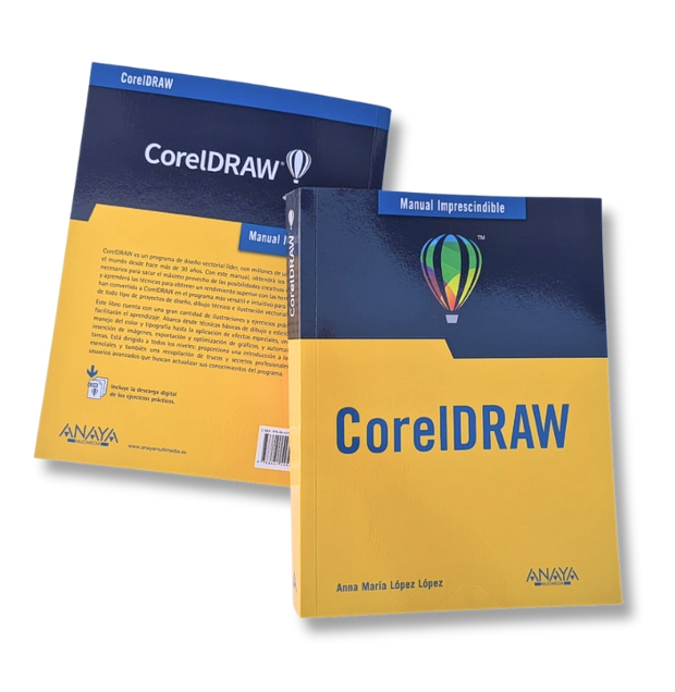 El Manual Imprescindible de CorelDRAW de la editorial español ANAYA Multimedia