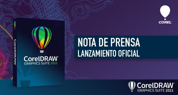 Nota de prensa lanzamiento CorelDRAW 2021