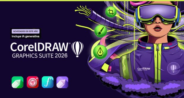 Nuevo CorelDRAW Graphics Suite 2026 ahora con IA