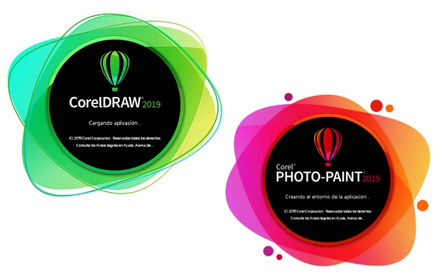 Las splash screen de CorelDRAW 2019