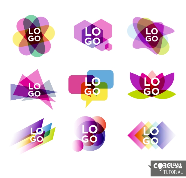 Ejemplo de overlapping logos 