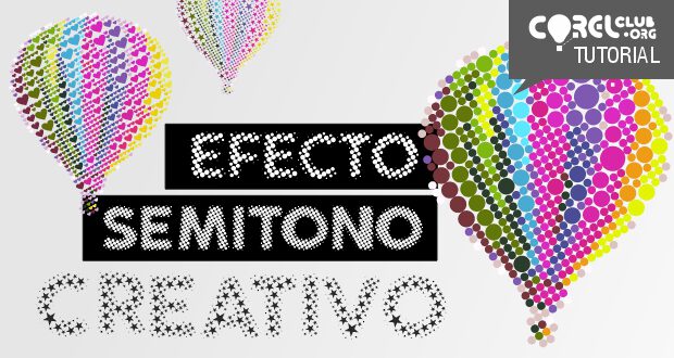 TUTORIAL Efecto semitono creativo en CorelDRAW