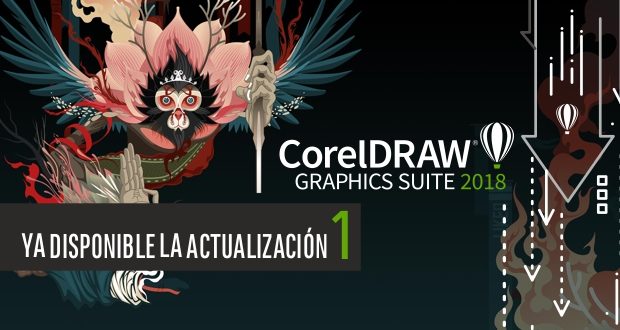 Disponible la actualización 1 para CorelDRAW 2018