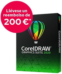 Reembolso de 200 Euros al comprar CorelDRAW 2020