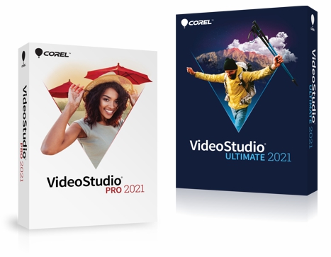 Cajas de Corel VideoStudio 2021