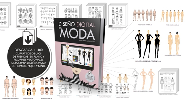 Descarga material exclusivo del libro Diseño Digital de MODA