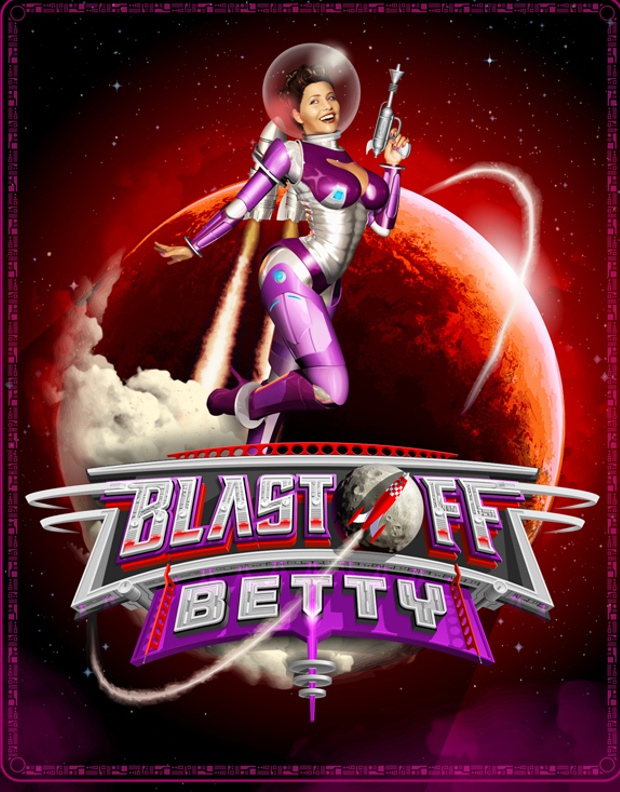  BlastOff Betty, ilustración de Joseph Díaz