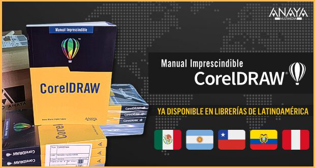 El Manual Imprescindible de CorelDRAW en español disponible en LatinoAmérica