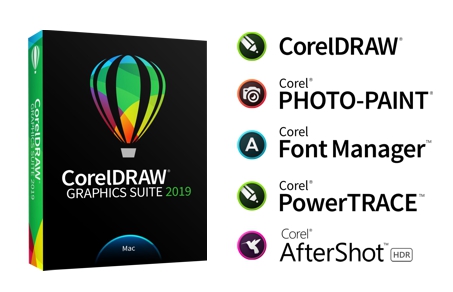 Aplicaciones principales de CorelDRAW para Mac
