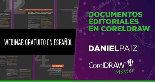 Webinar Diseño Editorial con DANIEL PAIZ CorelDRAW Master