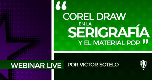 Webinar CorelDRAW para serigrafía con Víctor Sotelo